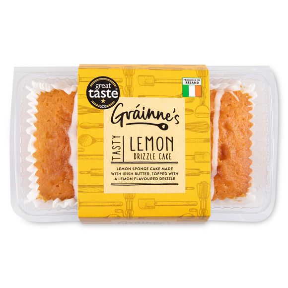 Lemon Drizzle Cake 400g Gráinne's